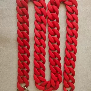 Kjedehåndtak 120 cm Rød