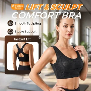 💖✨ Dagslang komfort møter perfekt form! Korslagt BH – løfter og former 👚⚡️