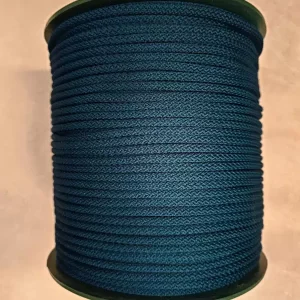 Hekletråd/macramecord 5 mm (farge Nr.32) Petrol