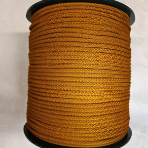 Hekletråd/macramecord 5 mm (farge Nr.53) Oker matt
