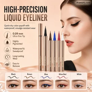 ✨️Favoritten til red carpet-sminkørene – nå 50% RABATT! Vanntett eyelinerblyant med lang holdbarhet, flekkbestandig
