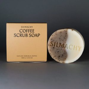 Coffee Scrub Soap + Loofah – Silmachy