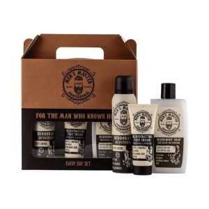 Every Day Set ǀ Gavesett til menn ǀ Essensielle hudpleieprodukter