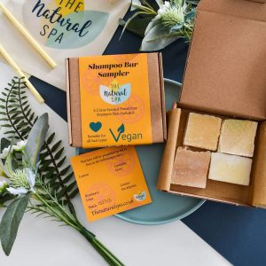 Mini sjampobarer – Lime og Sitron – Pakke med 4 stk