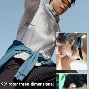 Bærbare Stereohodetelefoner med 3D-surroundsurround med Bluetooth