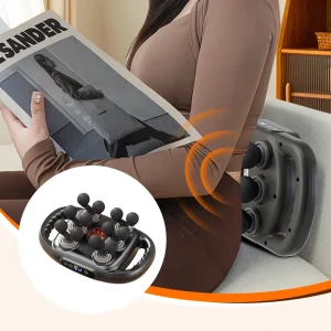 🔥 50% RABATT! Multifunksjonell 12-Hodet Massasjepistol – Kraftig Dypvevsmassasje med Stille Motor! 💪 12 Utbyttbare Hoder & Justerbar Hastighet – Perfekt for Restitusjon & Smertelindring. 🔋 120 Minutters Batteritid