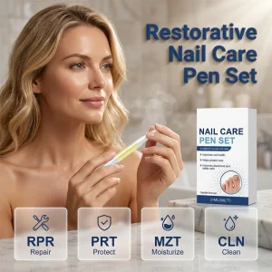 7-Piece Pen & File Set for Discolored Nails