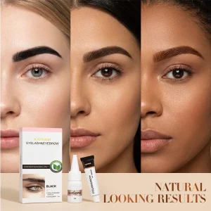 👁️ Profesjonelt Fargesett for Vipper & Bryn – Holder i 45–60 Dager! ✨ Vanntett & Smudgesikker – Perfekt for Hverdag & Trening. 🎨 3 Naturlige Nyanser – Dekker Grå Hår & Gir Et Ungdommelig Utseende.