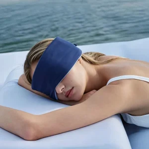 😴 Zero-Pressure Komfort Sovemaske – Myk & Lett som En Sky! ✨ Blokkerer 100% av Lyset – Perfekt for Reiser & Hjemmebruk. 🧼 Antibakteriell & Maskinvaskbar